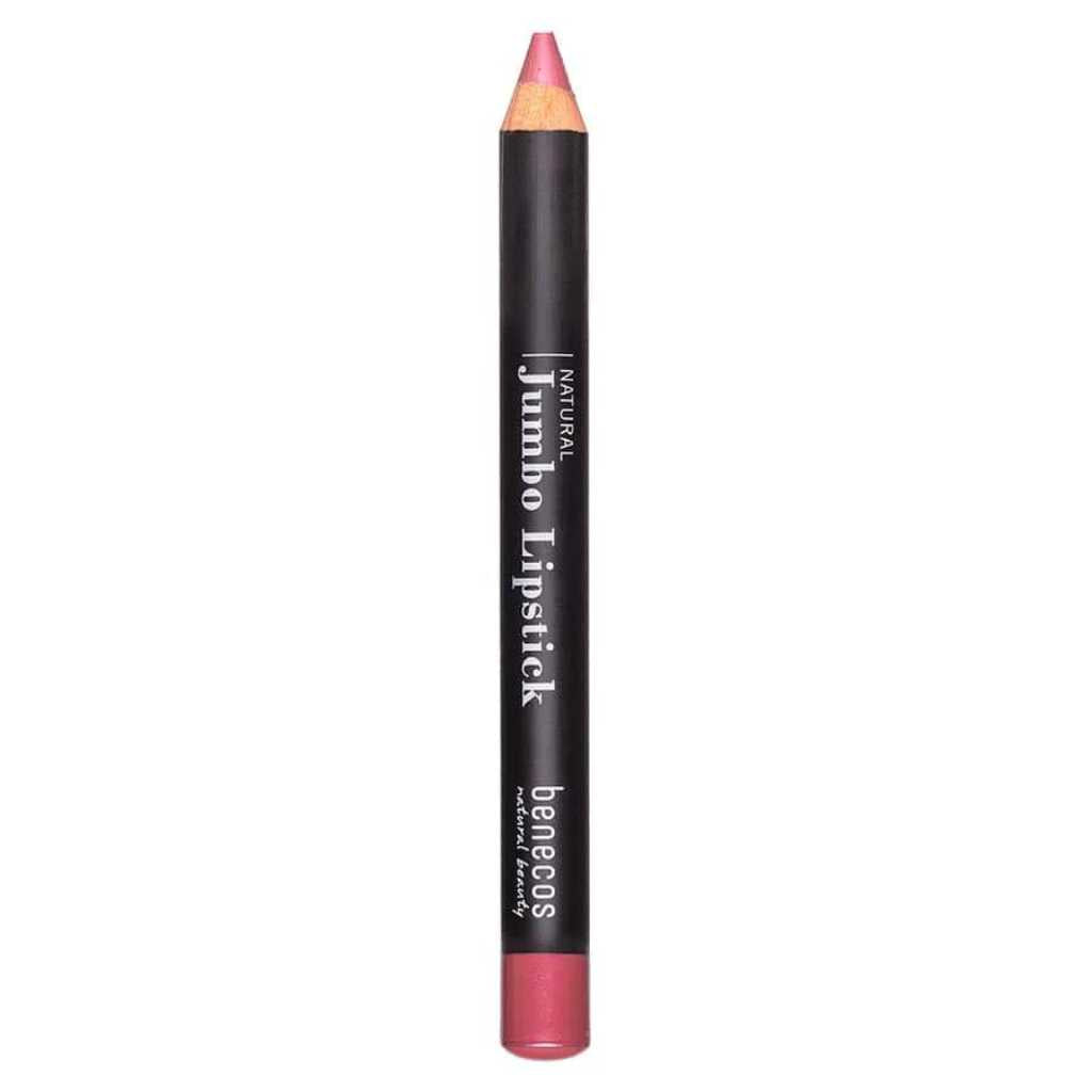 benecos jumbo lipstick make-up plastikfrei rosy brown vegan