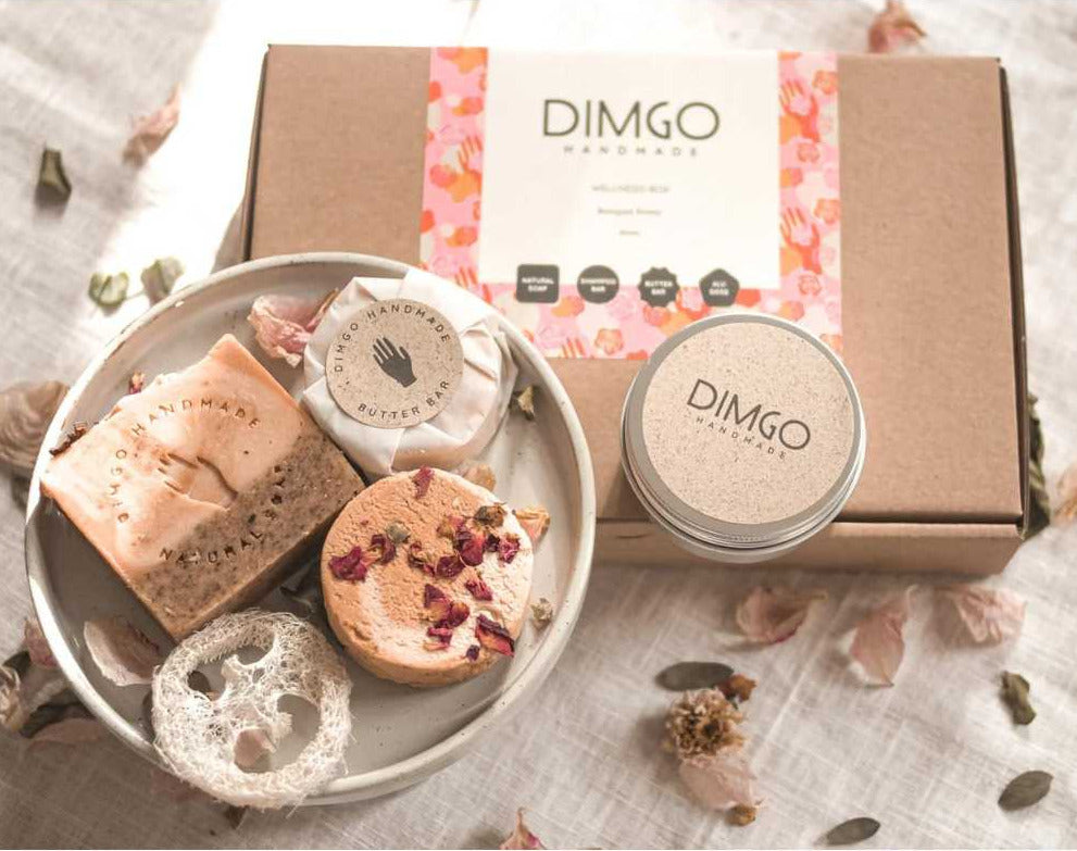 nachhaltige geschenke wellness box dimgo handmade