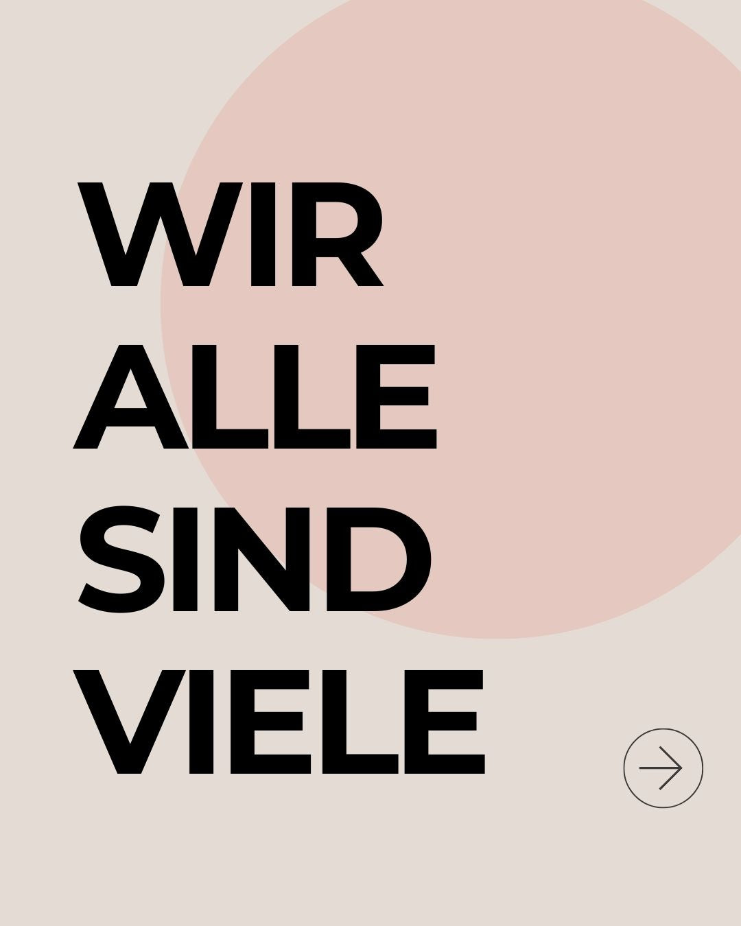 Wir alle sind viele - gemeinsam zu mehr Nachhaltigkeit