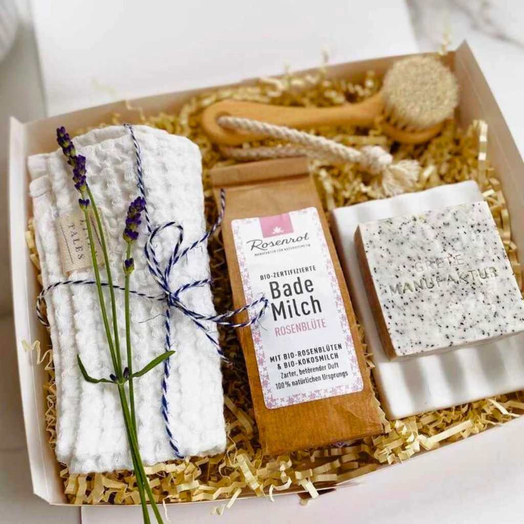 nachhaltige geschenke für frauen wellness box