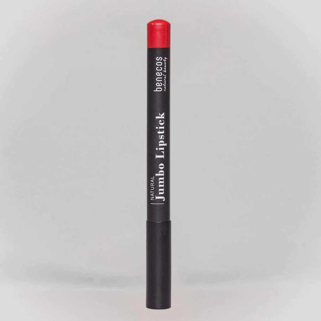 benecos jumbo lipstick make-up plastikfrei red delight vegan
