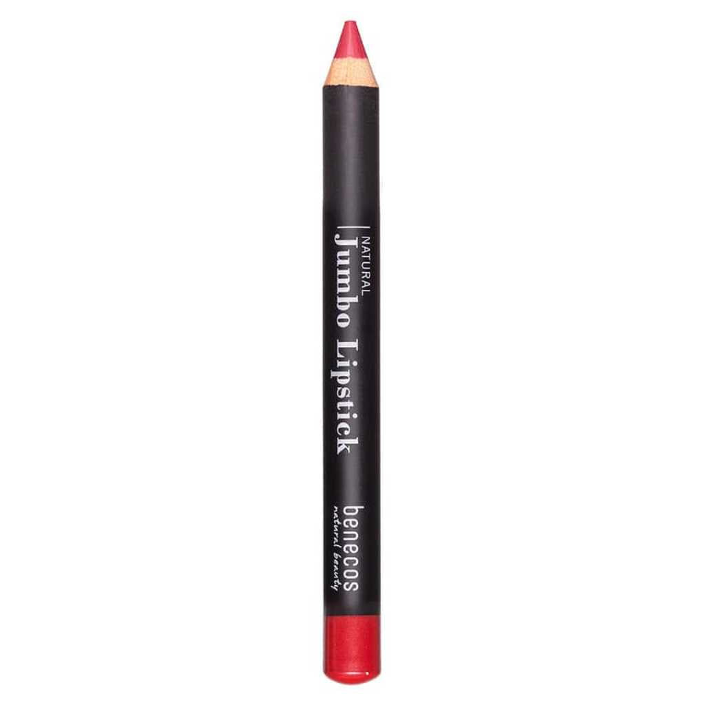 benecos jumbo lipstick make-up plastikfrei red delight vegan