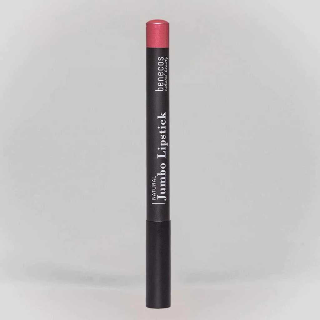 benecos jumbo lipstick make-up plastikfrei rosy brown vegan