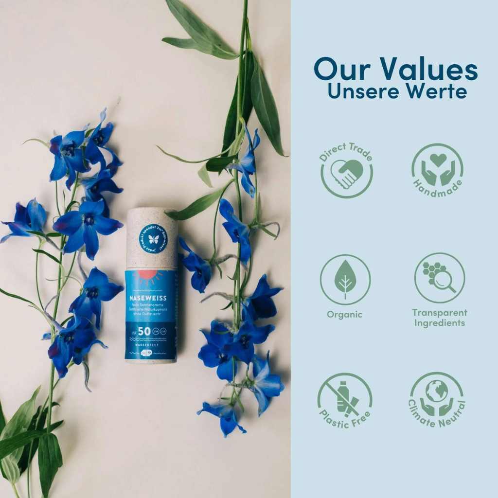 naseweiss sonnencreme lsf 50 vegan plastikfrei people who care
