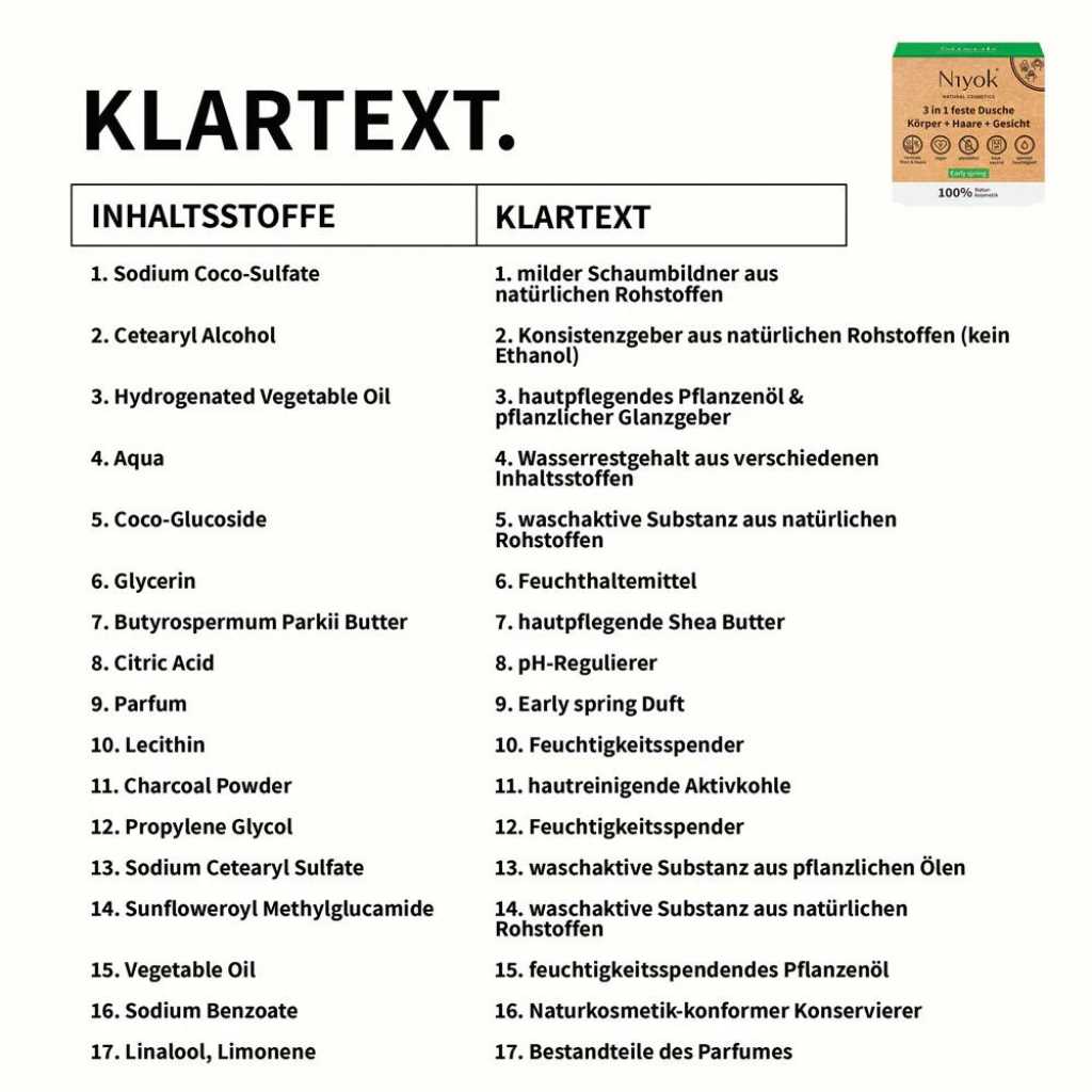 niyok duschseife feste dusche vegan plastikfrei zero waste