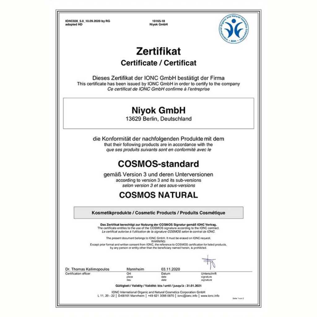 niyok feste gesichtsreinigung fettige haut vegan plastikfrei zero waste