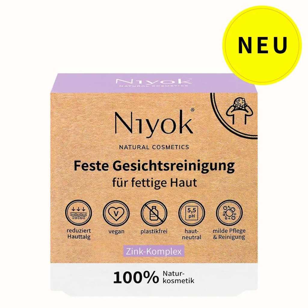 niyok feste gesichtsreinigung fettige haut vegan plastikfrei zero waste