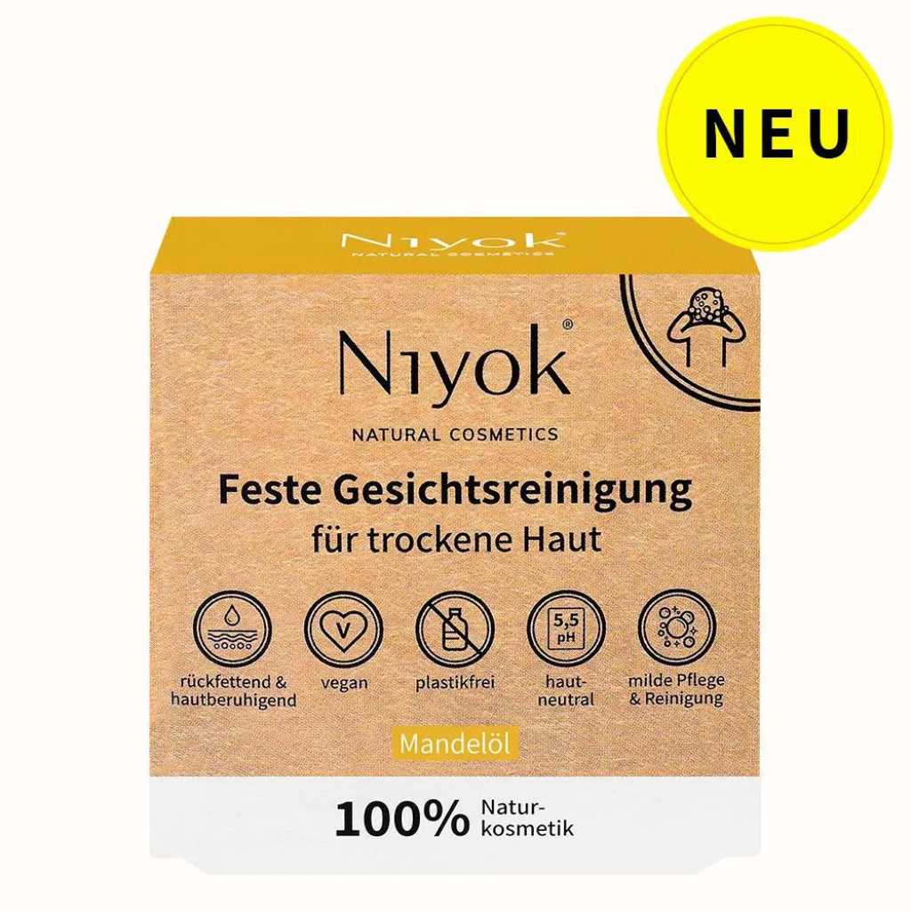 niyok feste gesichtsreinigung fettige haut vegan plastikfrei zero waste